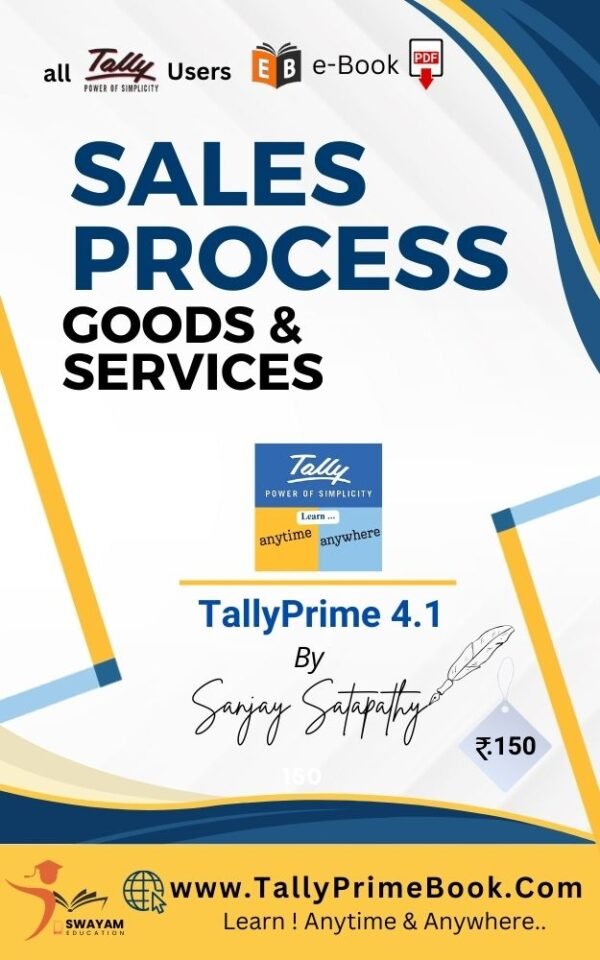 Sales Process of Goods & Services using TallyPrime 4.1