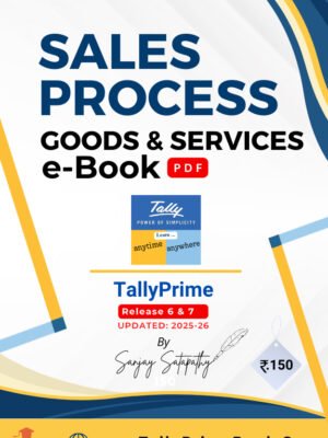 TallyPrime 7.1-Sales Process of Goods and Services [e-Book (PDF)]-Download