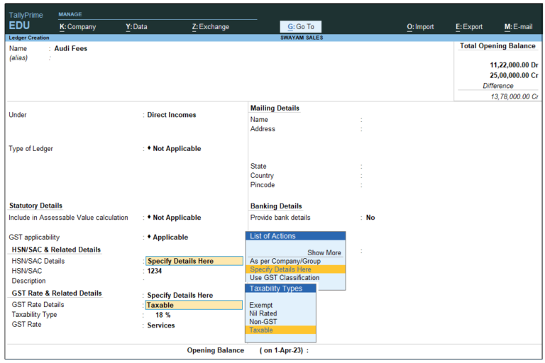 TallyPrime Assignment-8 [CREATING INCOME & EXPENSES LEDGER ...