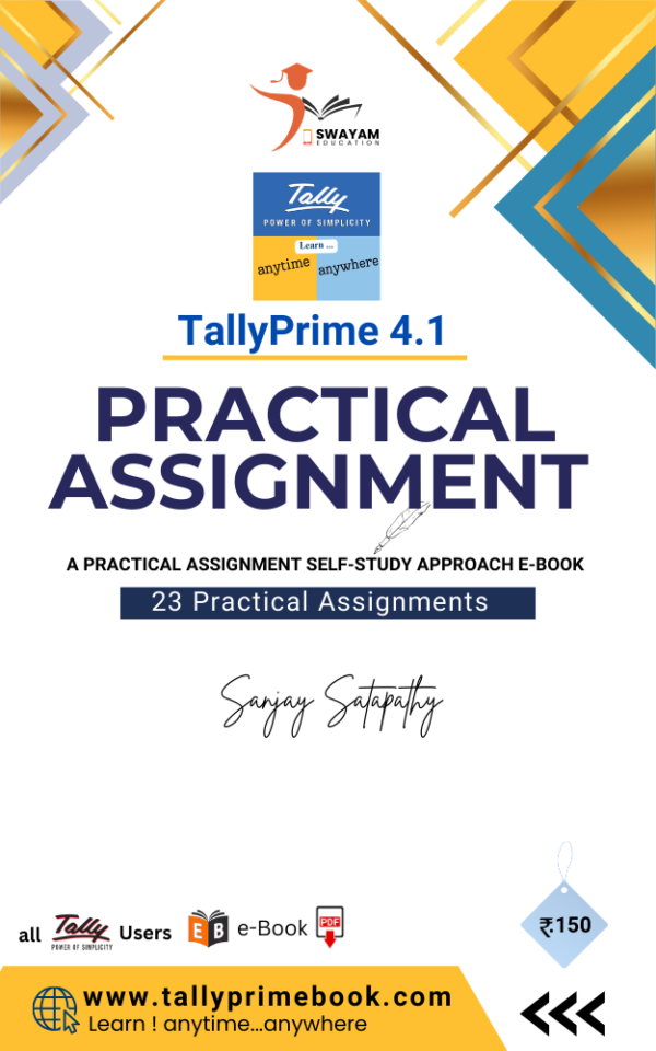 Practical Assignment Front Cover-TallyPrime-4.1