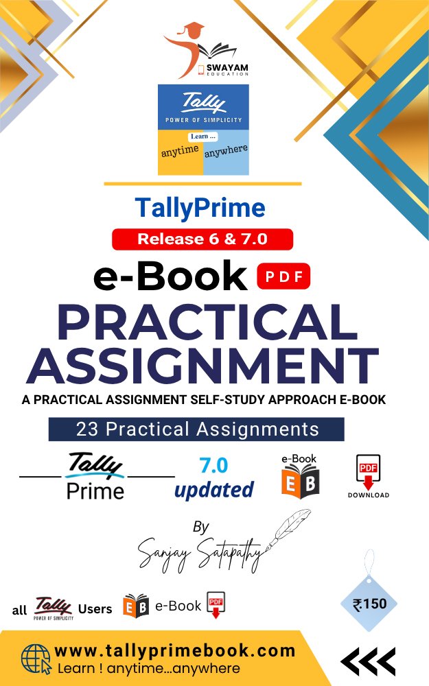 TallyPrime 7-Practical Assignments [e-Book (PDF)]