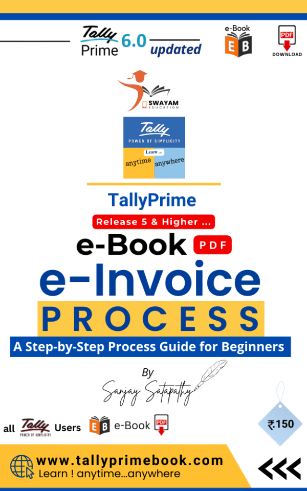 TallyPrime 6 e-Invoice Process of Goods and Services [e-Book (PDF)]