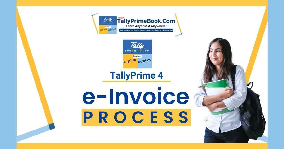 e-Invoice Process in TallyPrime