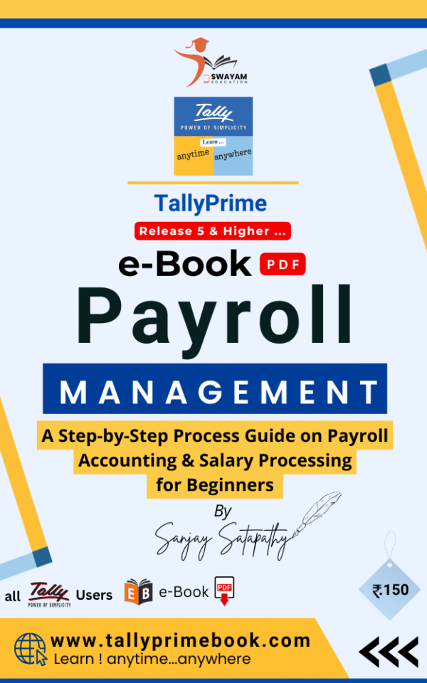 Payroll Management using TallyPrime [e-Book (PDF)-Download]