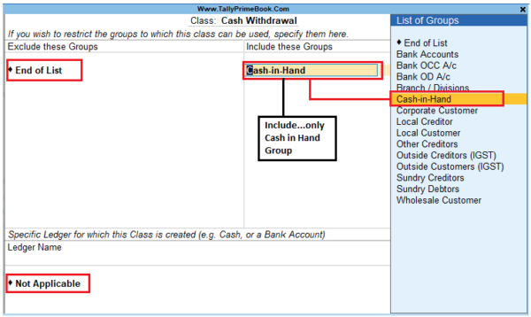 “Contra Voucher” -Transactions & Assignments Using TallyPrime 4 ...