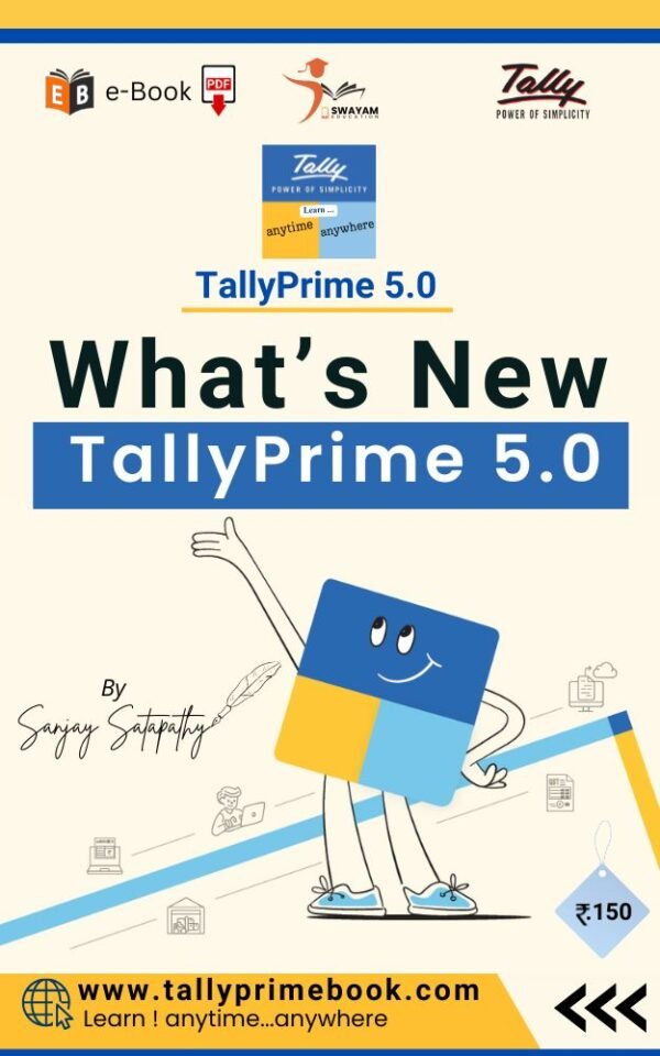 Whats New Upadates in TallyPrime 5.0-e-Book-PDF