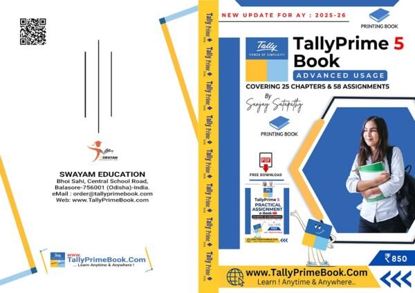 TallyPrime 5.1 Printing Book (Advanced Usage) Plus (+) FREE Download e-Book (PDF) 'Practical Assignments'-[Covering 25 Chapters & 35+23 Assignments] - Image 2