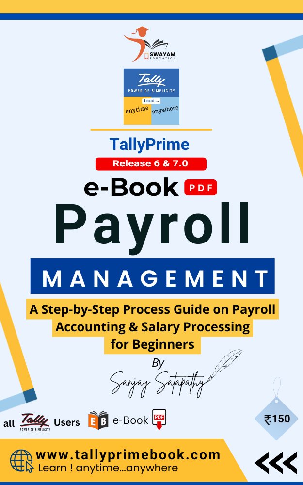 TallyPrime 7 - Payroll Management [e-Book (PDF)]