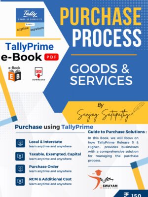 TallyPrime 7-Purchase Process of Goods and Services [e-Book (PDF)]
