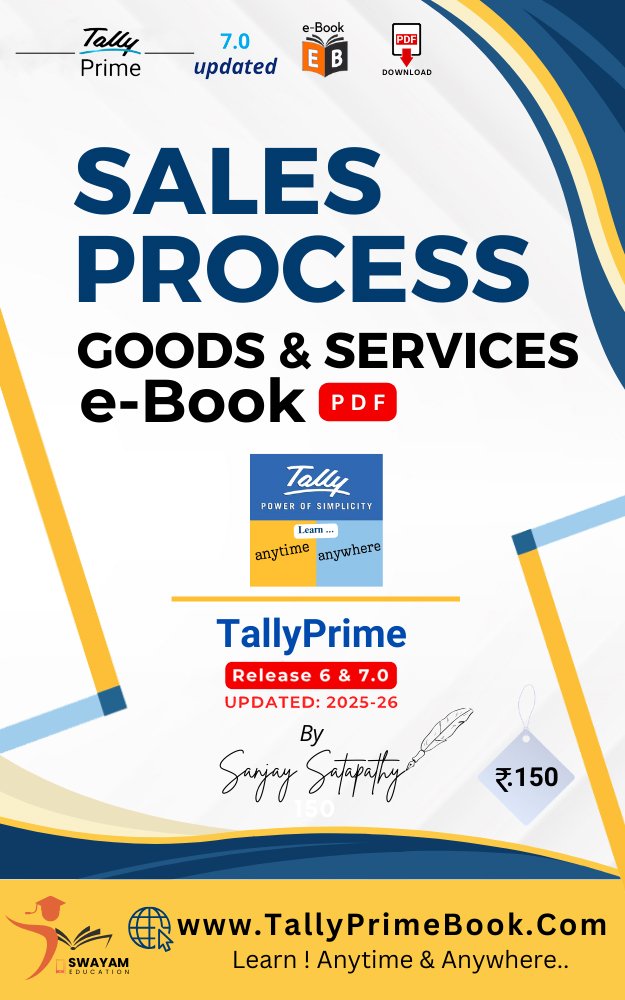 TallyPrime 7-Sales Process of Goods and Services [e-Book (PDF)]